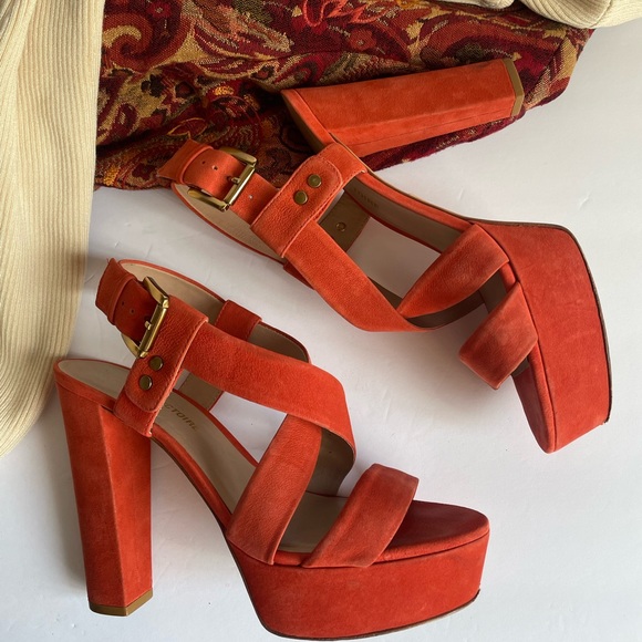 Pour La Victoire Coral Pump Heeled Sandals - Picture 4 of 13